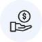 Cost savings icon